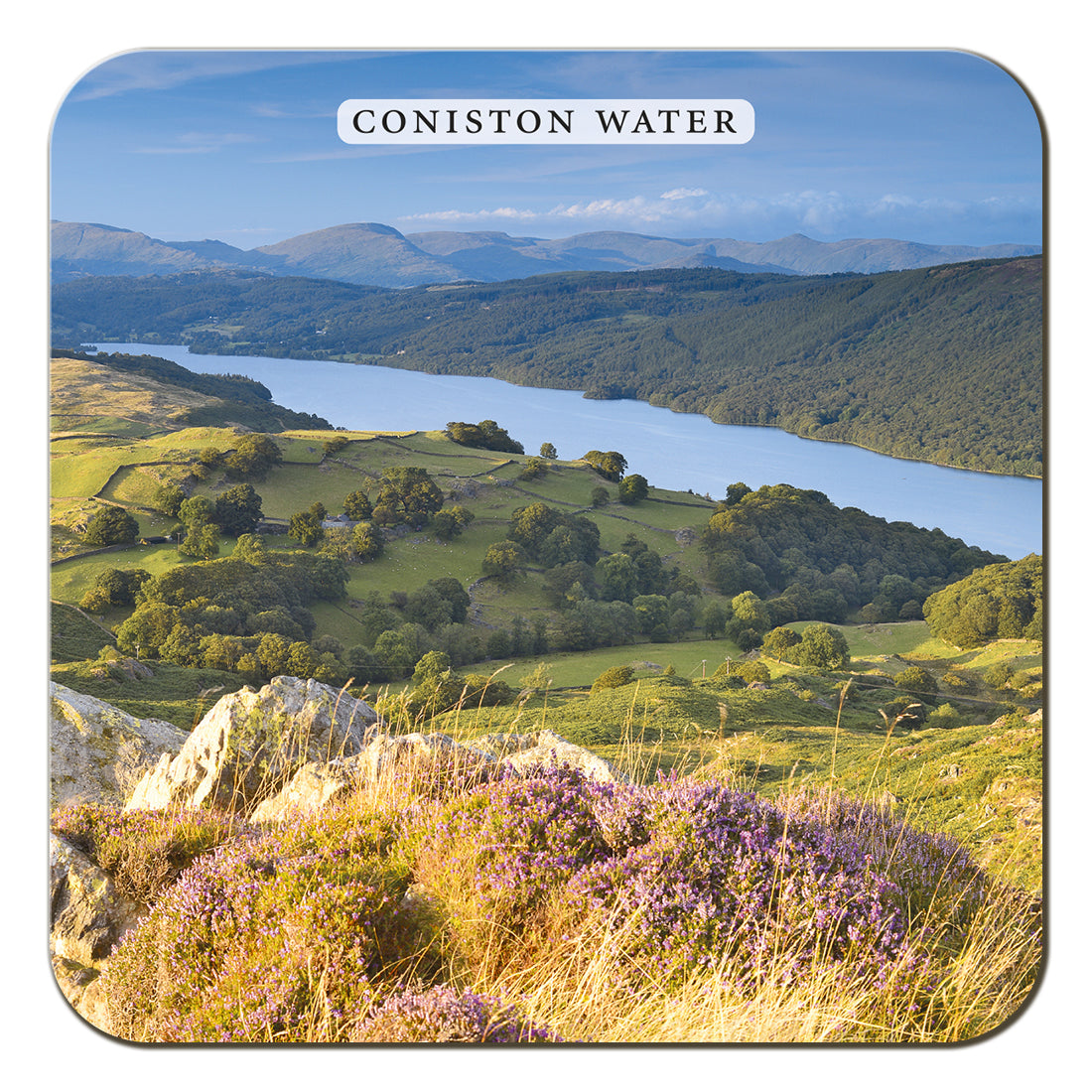 Coniston Water Coaster by Cardtoons Publications