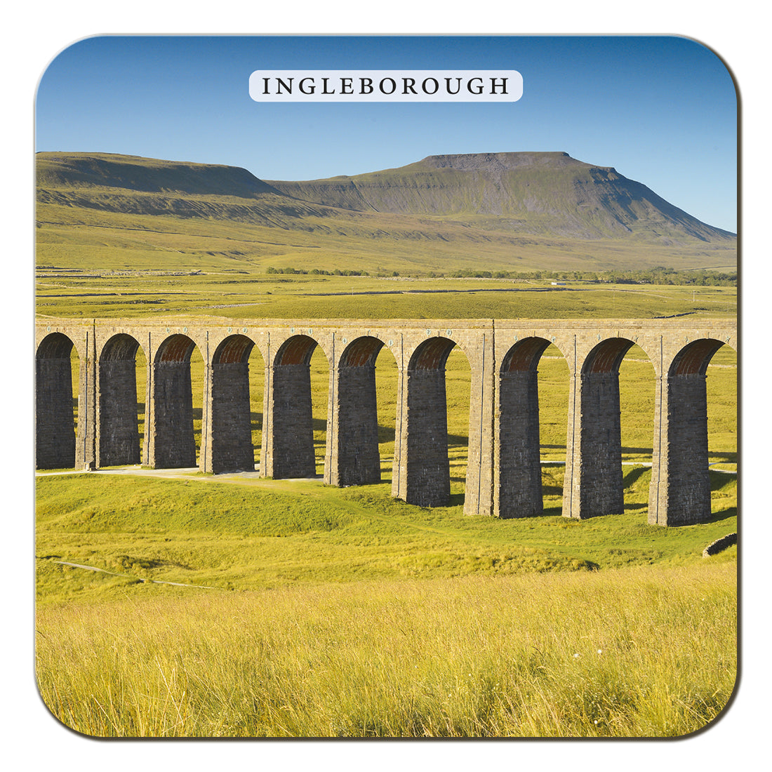 Ingleborough Coaster by Cardtoons Publications