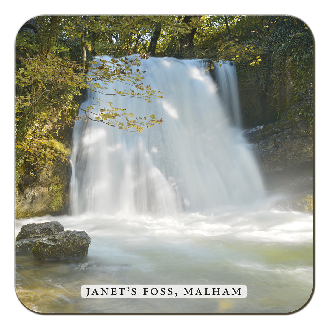 Janets Foss Malham Coaster by Cardtoons Publications