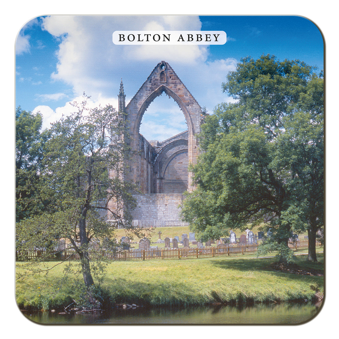Bolton Abbey Coaster by Cardtoons Publications
