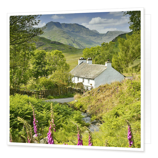 Little Langdale Greetings Card from the Landmark Photographic range by Cardtoons