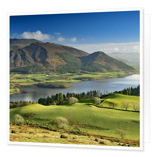 Bassenthwaite Greetings Card from the Landmark Photographic range by Cardtoons