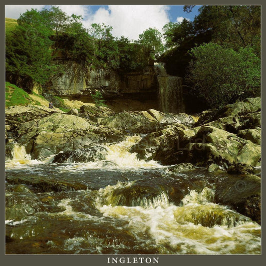 Thornton Force, Ingleton Square Postcard by Cardtoons