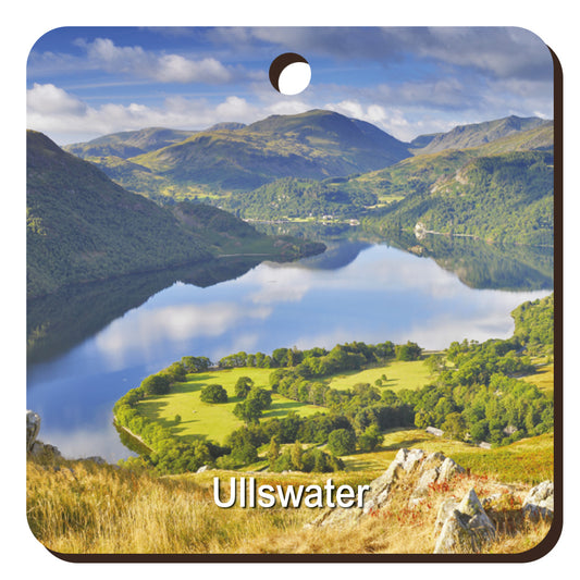 Ullswater from Gowbarrow Wooden Keyring | Great Stuff from Cardtoons