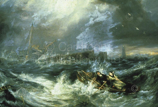 Shipwreck at Sea postcard | Great Stuff from Cardtoons