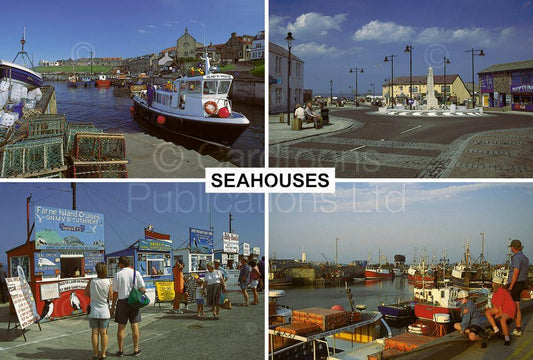 Seahouses postcard | Great Stuff from Cardtoons