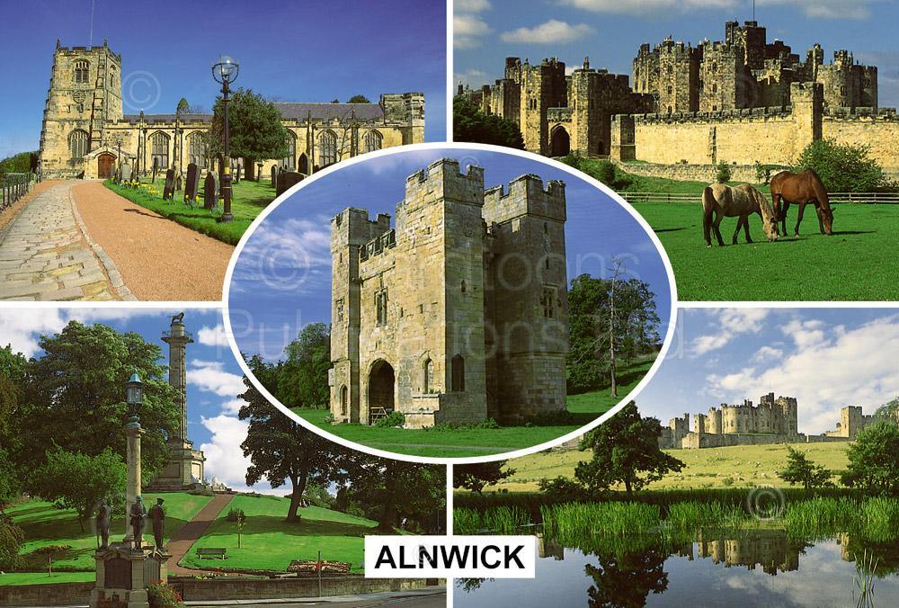 Alnwick Postcard | Great Stuff from Cardtoons