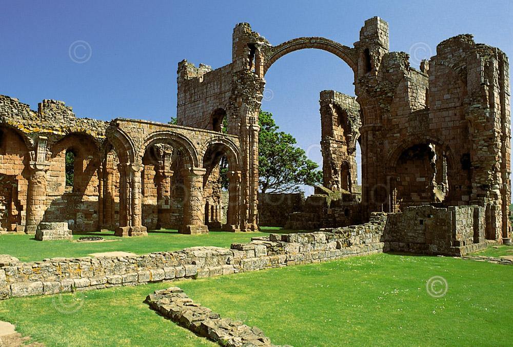 Lindisfarne Priory postcard | Great Stuff from Cardtoons