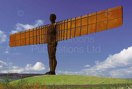 Angel of the North Postcard | Great Stuff from Cardtoons