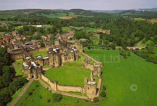 Alnwick Castle & Town Postcard | Great Stuff from Cardtoons