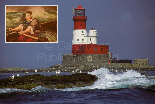 Longstone Lighthouse postcard | Great Stuff from Cardtoons