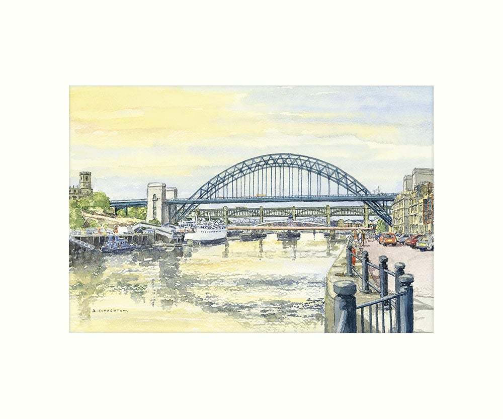 Newcastle art print - Great Stuff from Cardtoons