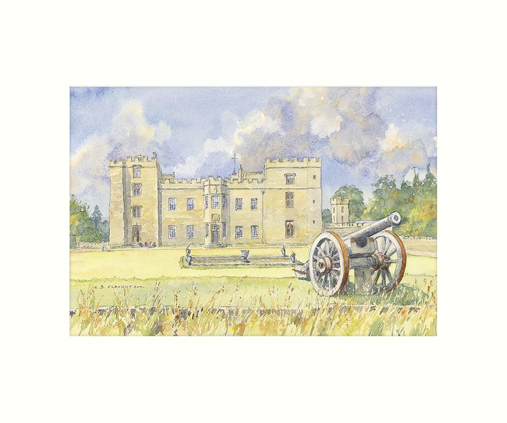 Chillingham Castle art print | Great Stuff from Cardtoons