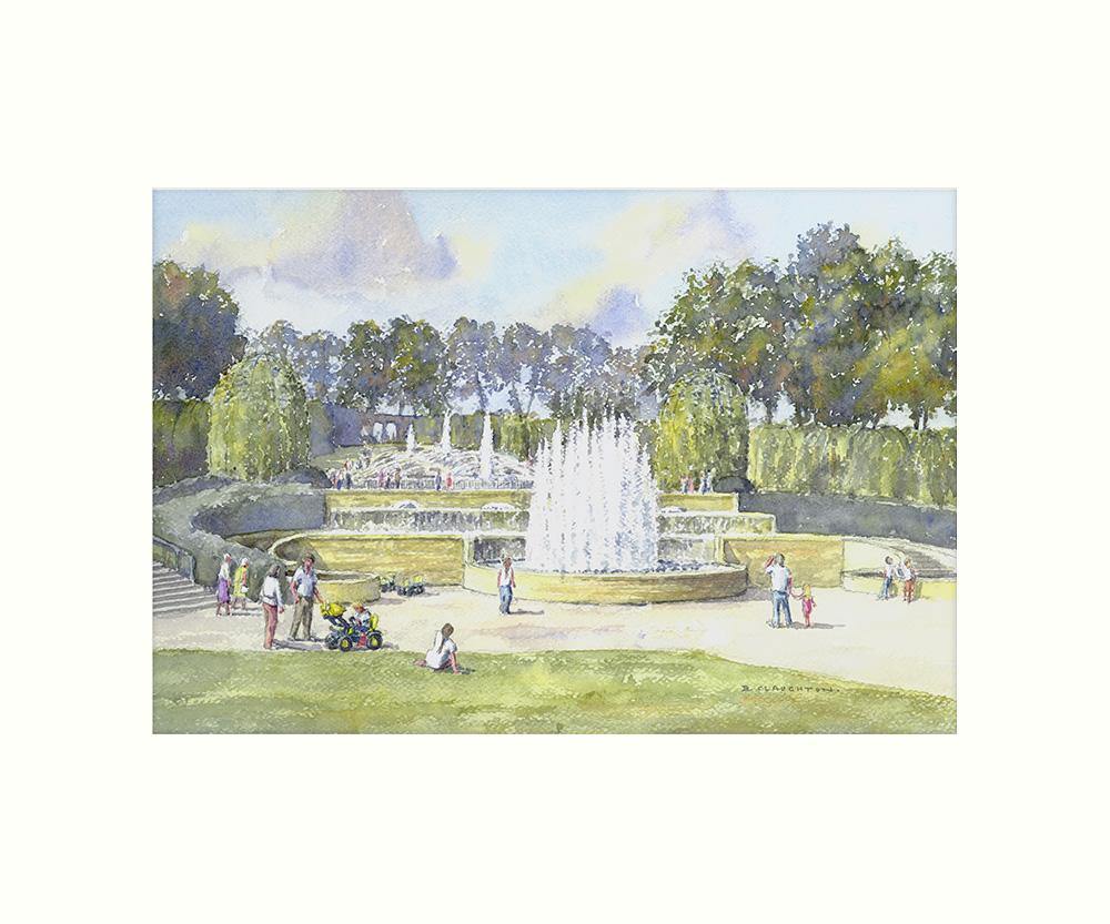 Alnwick Garden Art Print | Great Stuff from Cardtoons