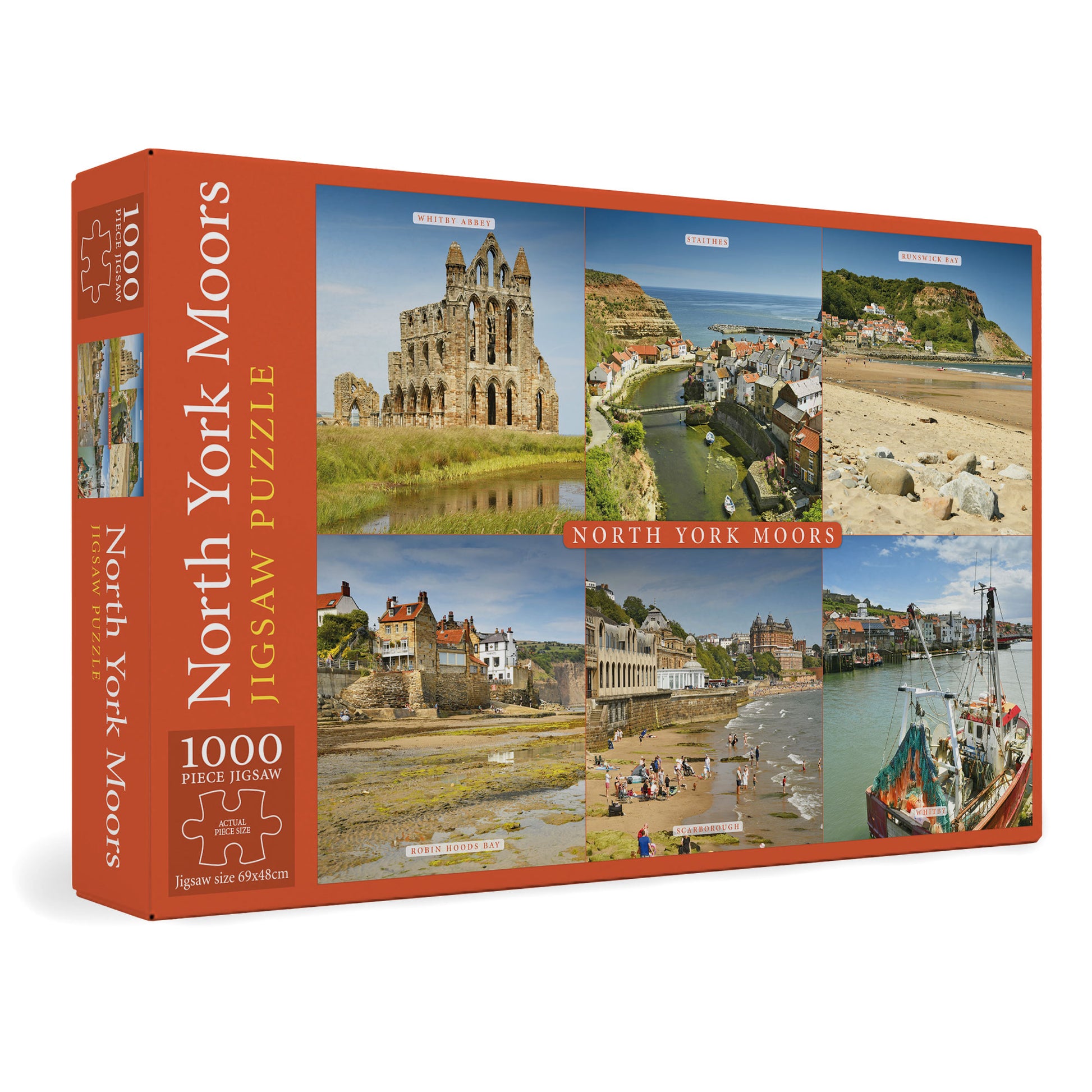 North York Moors Views 1,000 Piece Deluxe Jigsaw - box