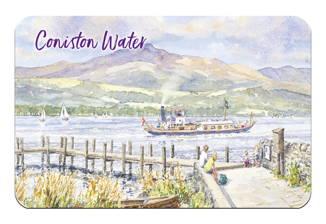 Coniston Water Flexible Fridge Magnet | Great Stuff from Cardtoons