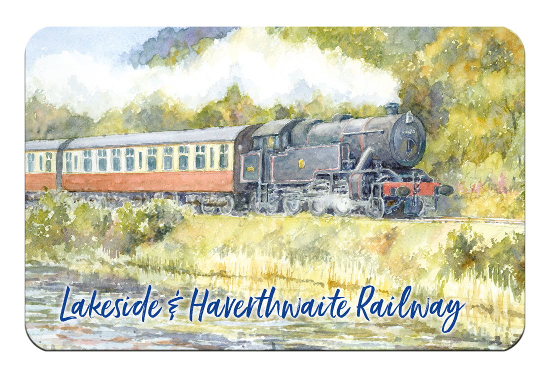 Lakeside & Haverthwaite Railway Flexible Fridge Magnet | Great Stuff from Cardtoons