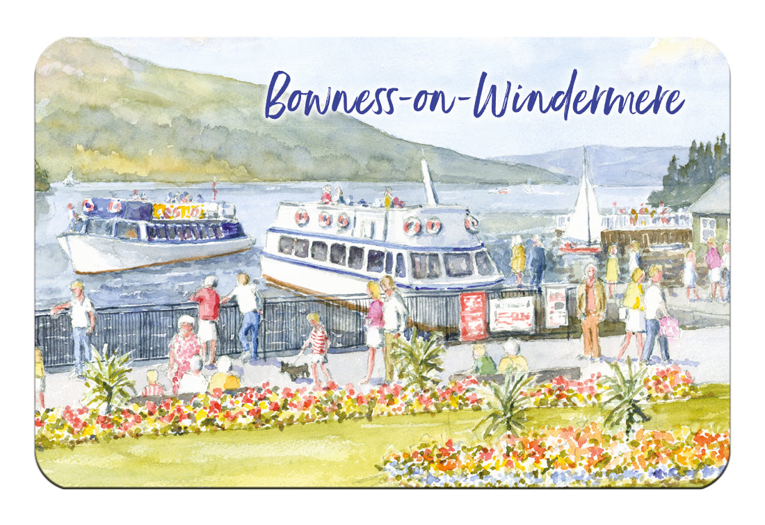 Bowness-on-Windermere Flexible Fridge Magnet | Great Stuff from Cardtoons