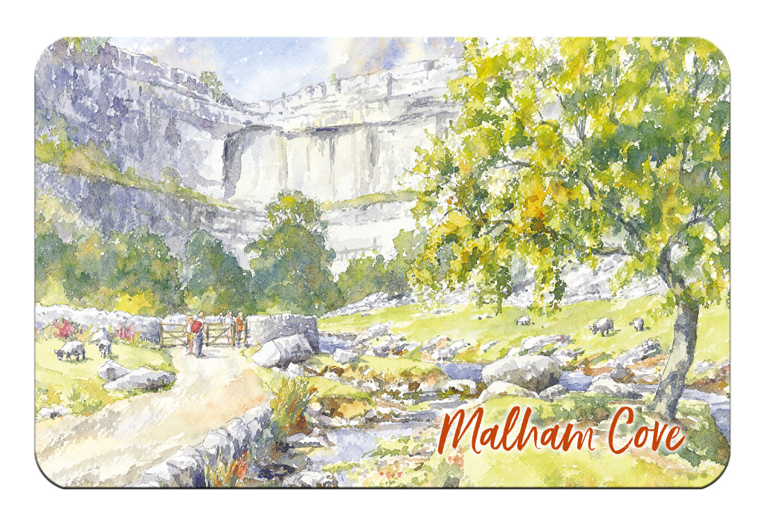 Malham Cove Flexible Fridge Magnet | Great Stuff from Cardtoons