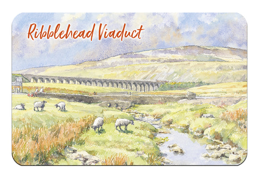 Ribblehead Viaduct Flexible Fridge Magnet | Great Stuff from Cardtoons