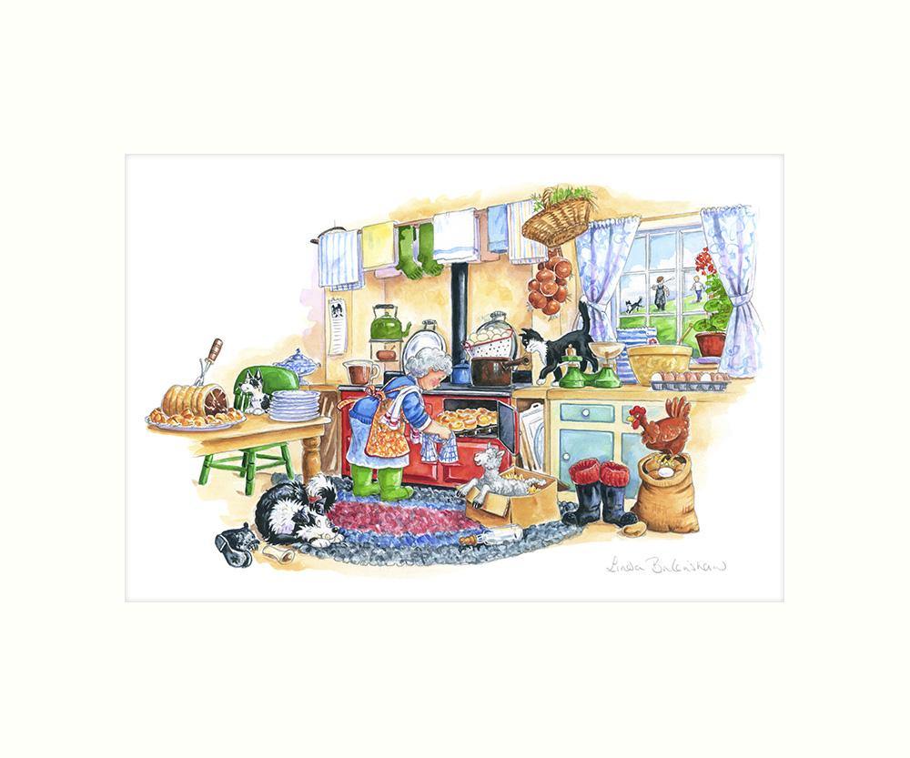 "Country Kitchen" Art Print | Great Stuff from Cardtoons