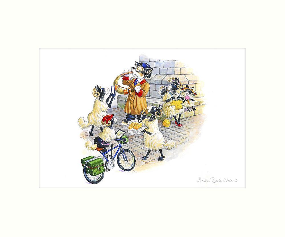 "Town Cryer" Art Print | Great Stuff from Cardtoons