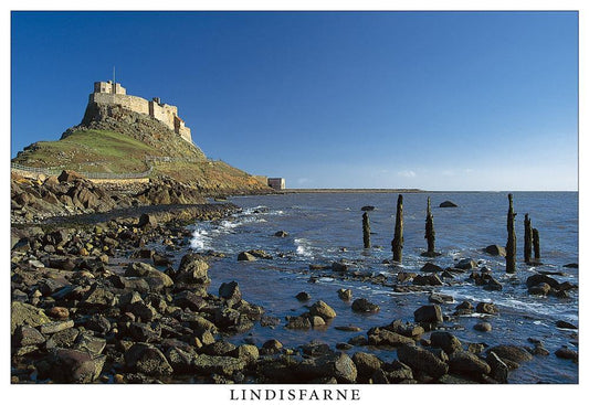 Lindisfarne Castle postcard | Great Stuff from Cardtoons