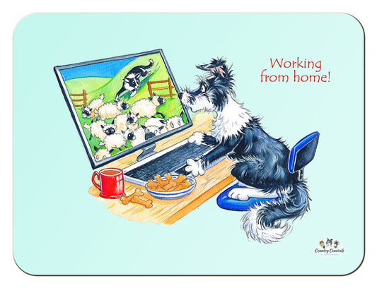 Country Comicals "Working From Home" Tablemat