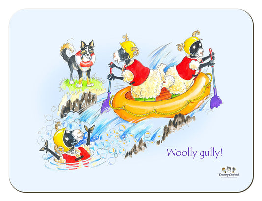 Country Comicals "Woolly Gully" Tablemat