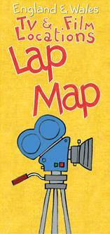 England & Wales TV & Film Locations Lap Map | Great Stuff from Cardtoons