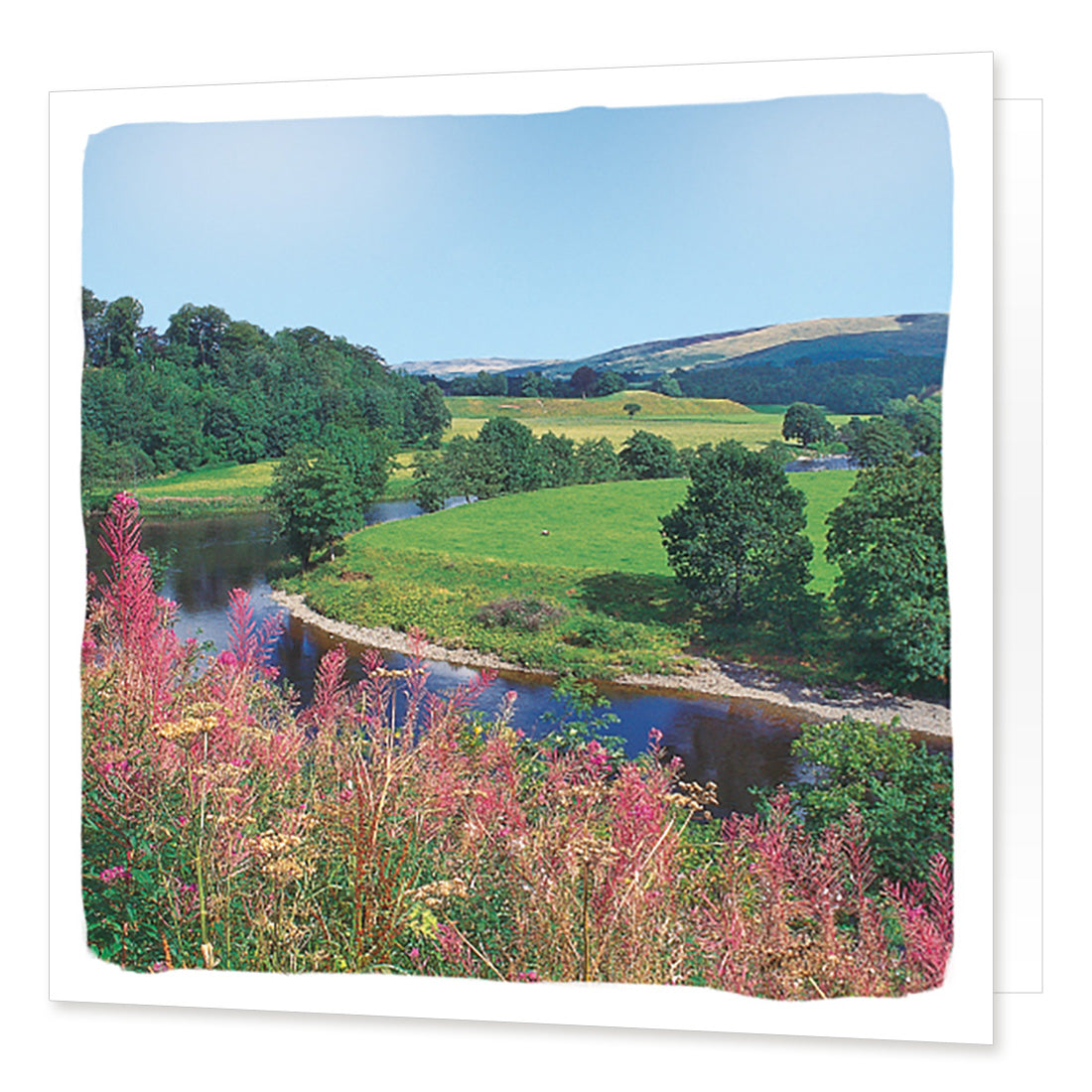 Ruskin's View, Kirkby Lonsdale Greetings Card