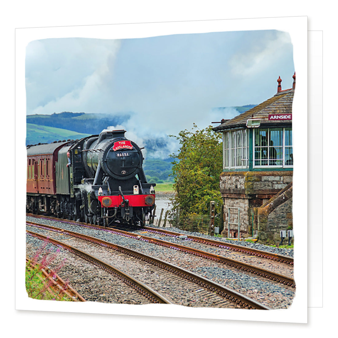 "The Lakelander" at Arnside Greetings Card