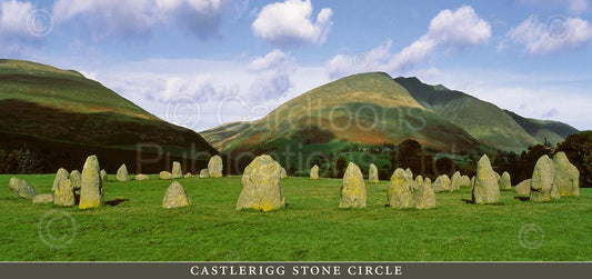 Castlerigg Stone Circle postcard | Great Stuff from Cardtoons