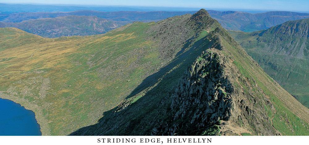 Striding Edge, Helvellyn postcard | Great Stuff from Cardtoons