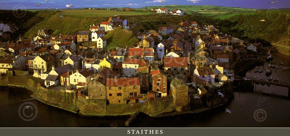 Staithes postcard | Great Stuff from Cardtoons