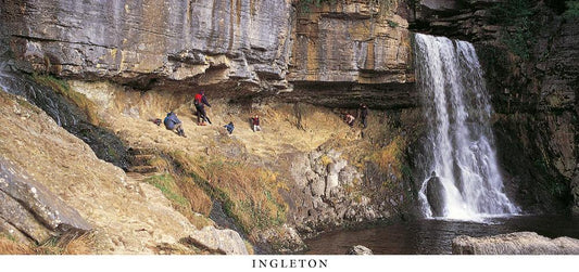 Ingleton Falls postcard | Great Stuff from Cardtoons