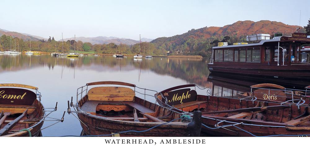 Waterhead, Ambleside postcard | Great Stuff from Cardtoons