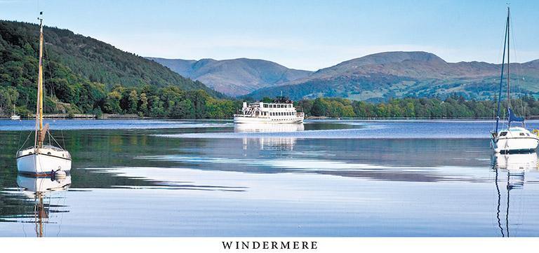 The Swan on Windermere postcard | Great Stuff from Cardtoons