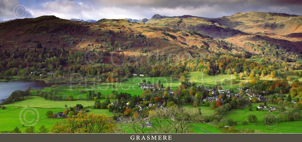 Grasmere from Alcock Tarn postcard | Great Stuff from Cardtoons