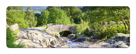 Ashness Bridge Panoramic Fridge Magnet | Great Stuff from Cardtoons