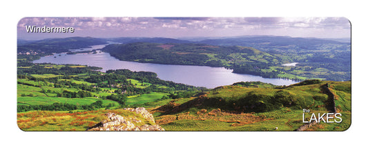 Windermere panoramic fridge magnet | Great Stuff from Cardtoons