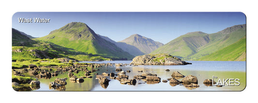 Wast Water panoramic fridge magnet | Great Stuff from Cardtoons