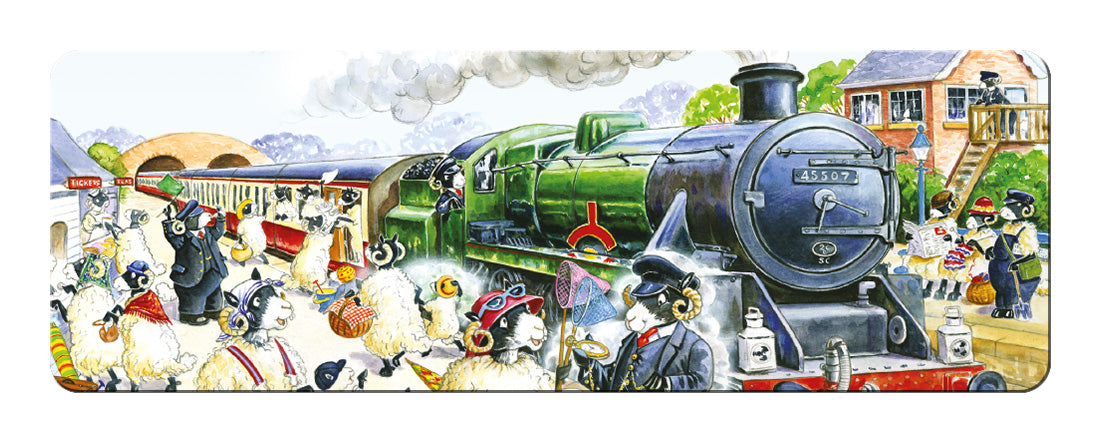 Steam Special panoramic fridge magnet | Great Stuff from Cardtoons