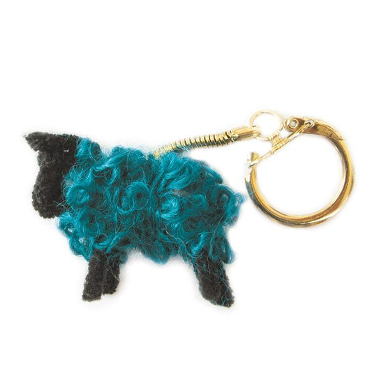 Sheepy Things Wensleydale Keyring by Cardtoons