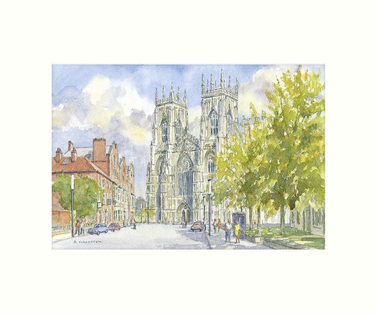 York Minster art print - Great Stuff from Cardtoons