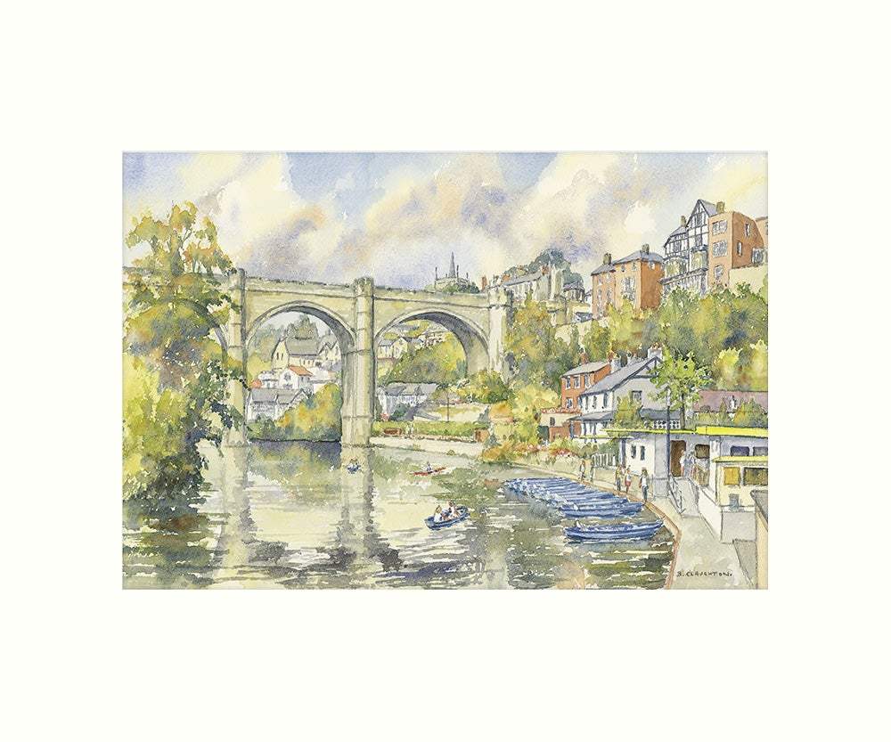 Knaresborough art print - Great Stuff from Cardtoons