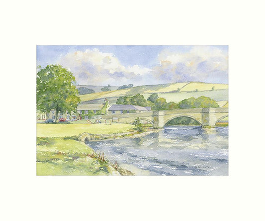 Burnsall art print | Great Stuff from Cardtoons