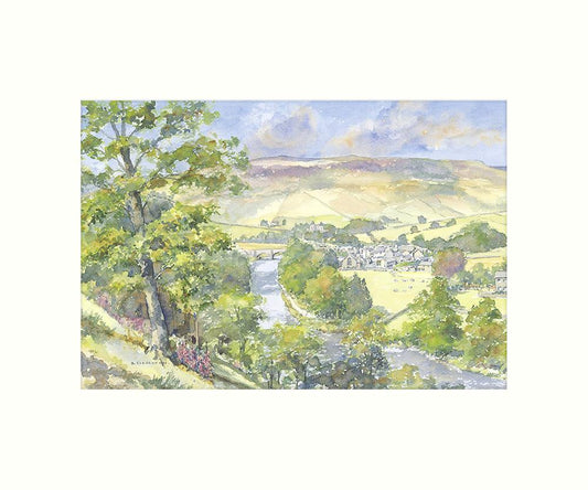 Burnsall art print | Great Stuff from Cardtoons