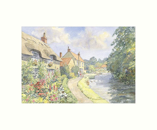 Thornton-le-Dale art print - Great Stuff from Cardtoons