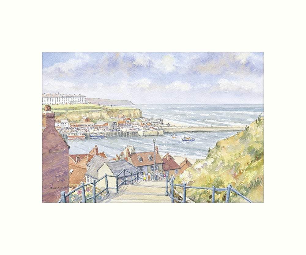 Whitby art print - Great Stuff from Cardtoons